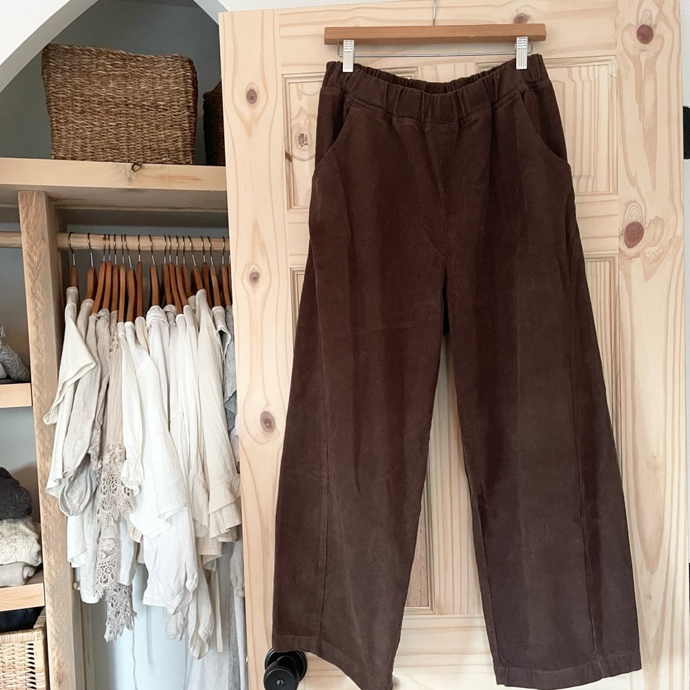 Le Bon Shoppe ~ Corduroy Arc Pant (Chocolate)